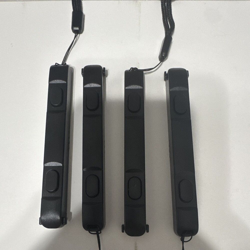 Nintendo Switch 2 Joy-Con Wrist Strap Black Set of 4 for Switch 2